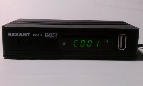 Прошивка для DVB-T2 ресивера Rexant RX-512